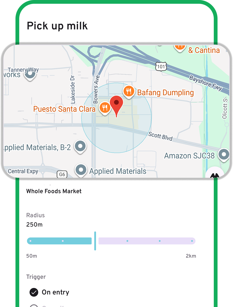 Location map screenshot