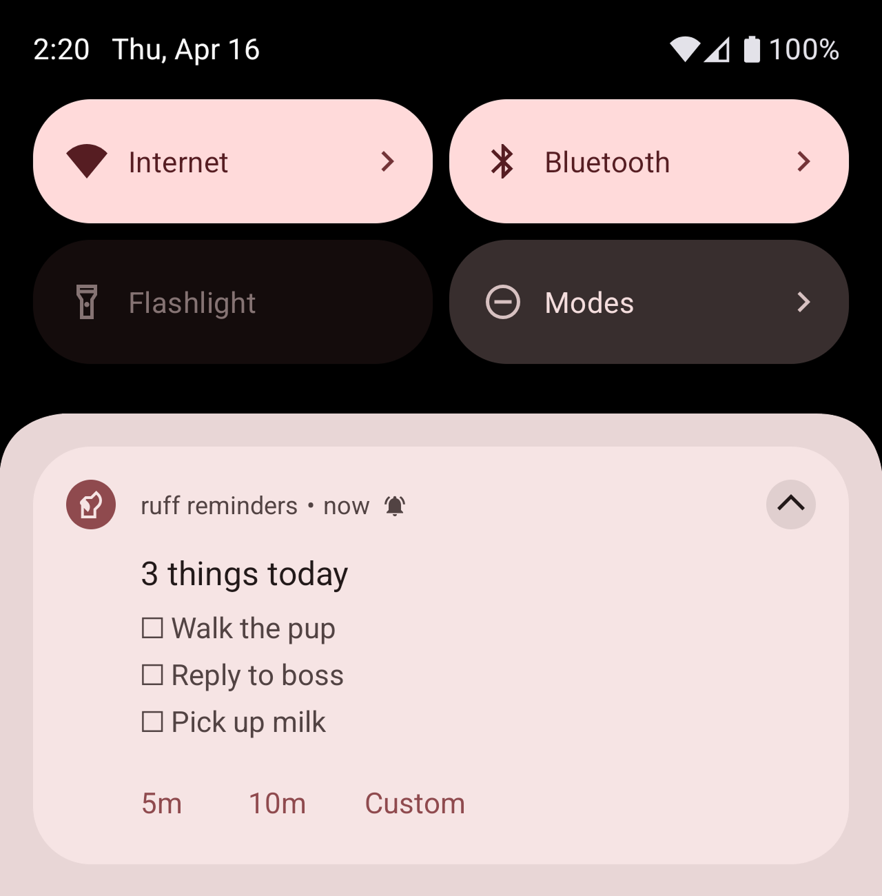 ruff Reminders screenshot 2