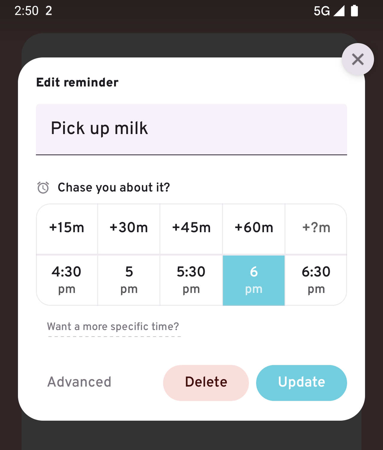ruff Reminders widget screenshot 3